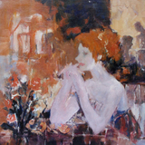 贝家骧，望穿秋水，布面油画，47x47cm，2014.JPG