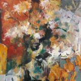 贝家骧，花卉系列9，布面油画，75x75cm,2018.jpg