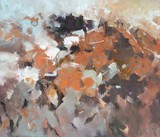 贝家骧，奋蹄，布面油画，158x138cm，2014.jpg