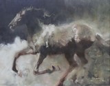 贝家骧，觉醒，布面油画，91x73cm，2014.jpg